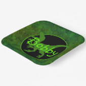 Gepersonaliseerd Bord voor groen papier verbergen (Gebogen)