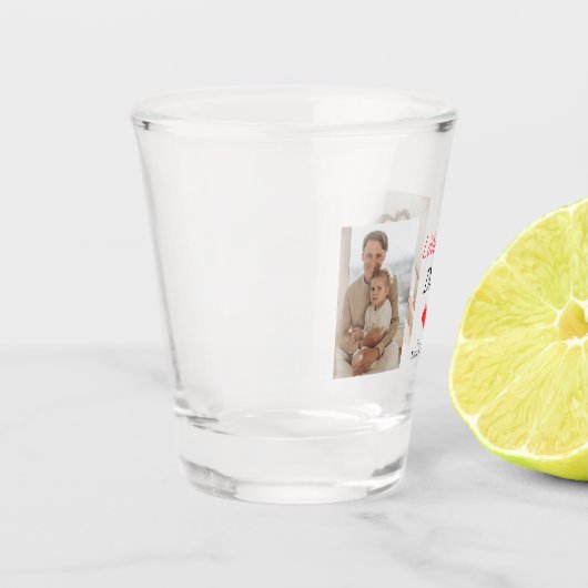 gepersonaliseerd borrelglas | Vaderdag Gift Shot Glas (Links)