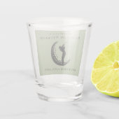 Gepersonaliseerd borrelglas | Vrijgezellengolfweek Shot Glas (Achterkant)