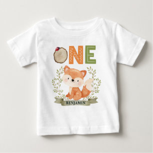 Gepersonaliseerd bos Ist Birthday Forest Fox