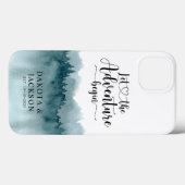 Gepersonaliseerd bosavontuur van Passen getrouwd Case-Mate iPhone Case (Achterkant (horizontaal))