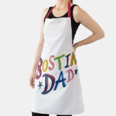 Gepersonaliseerd Bostin Dad Black Country Schort (Insitu)