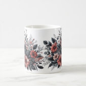 Gepersonaliseerd botanisch monogram koffiemok (Center)