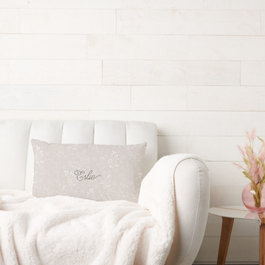 Gepersonaliseerd botanisch Sierkussen Kussen (Bank)