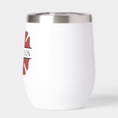 Gepersonaliseerd brandweerman rood Logo symbool (Achterkant)