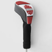 Gepersonaliseerd brandweerman rood Logo symbool Golfheadcover (Schuin)