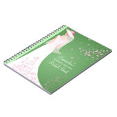 Gepersonaliseerd Bridal Journal Wedding Planner-la Notitieboek (Linkerzijde)