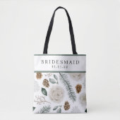 Gepersonaliseerd Bridesmaid Tas (Voorkant)
