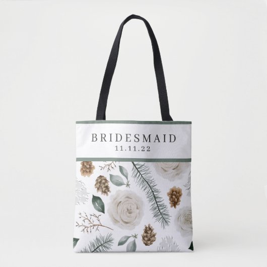 Gepersonaliseerd Bridesmaid Tas (Voorkant)