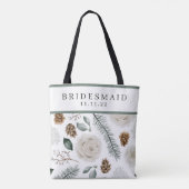 Gepersonaliseerd Bridesmaid Tas (Achterkant)