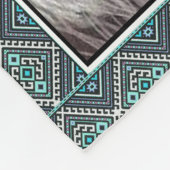 Gepersonaliseerd brief aan mijn kleindochter van o fleece deken (Hoek)