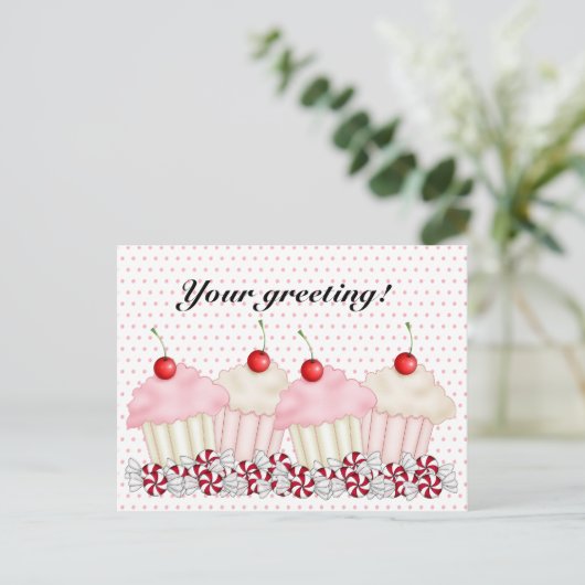 Gepersonaliseerd Briefkaart (Staand voorkant)