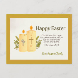 Gepersonaliseerd Briefkaart van het Katholieke Paa