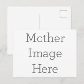 Briefkaart, Maat: Standaard Briefkaart, Papier: Signature Mat, Enveloppen: Geen (Voorkant / Achterkant)