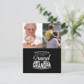 Gepersonaliseerd Briefkaart voor opa (Staand voorkant)
