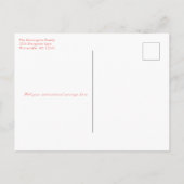 Gepersonaliseerd Briefkaart voor zelfmotivatie (Achterkant)