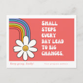 Gepersonaliseerd Briefkaart voor zelfmotivatie (Voorkant)