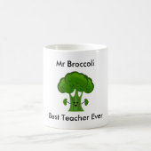 Gepersonaliseerd, Broccoli, Beste leraar ooit Koffiemok (Center)