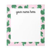 Gepersonaliseerd Broccoli-Notitieblok Notitieblok (Voorkant)