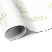 Gepersonaliseerd broeder inpakpapier (Rol Hoek)