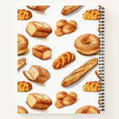 Gepersonaliseerd broodrecept notitieboek (Achterkant)