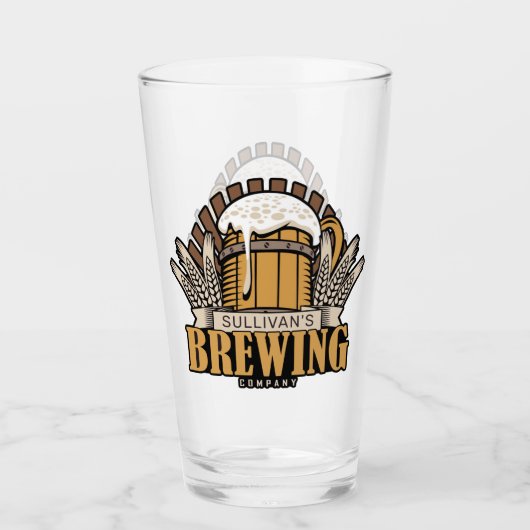 Gepersonaliseerd brouwerijbassins voor brouwerijen glas (Voorkant)