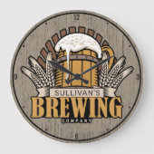 Gepersonaliseerd brouwerijbassins voor brouwerijen grote klok (Voorkant)