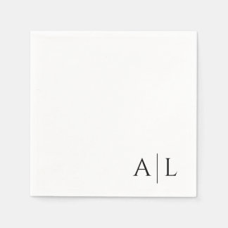 Gepersonaliseerd bruidsservetten servet