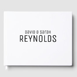 Gepersonaliseerd bruiloft gastenboek