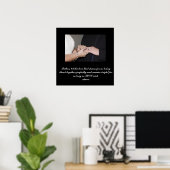 Gepersonaliseerd bruiloft poster (Thuiskantoor)