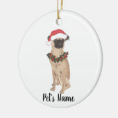 Gepersonaliseerd Brussel Griffon Keramisch Ornament (Links)