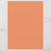 Gepersonaliseerd budget Sinaasappel weekschema (Achterkant)