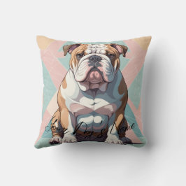 Gepersonaliseerd bulldogkussen kussen