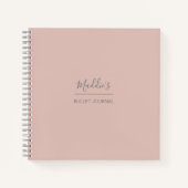 Gepersonaliseerd bullet-journaal | Blozen | Gevlek Notitieboek (Voorkant)