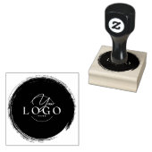 Gepersonaliseerd | BUSINESS LOGO MODERN RUBBER STE Rubberstempel (Gestempeld)