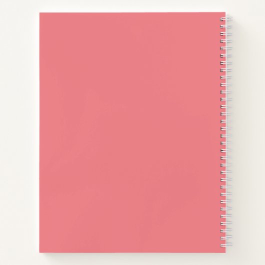 Gepersonaliseerd Butterfy Spiral Notitieboek (Achterkant)