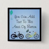 Gepersonaliseerd Button fietsen (Voorkant)