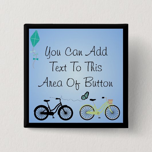 Gepersonaliseerd Button fietsen (Voorkant)