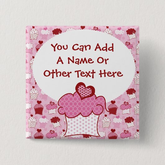 Gepersonaliseerd Button van snoepkoeken (Voorkant)