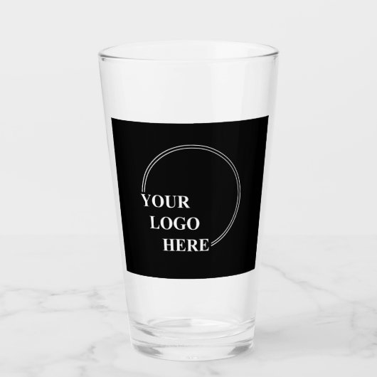 Gepersonaliseerd cadeau idee Creëer uw eigen ontwe Glas (Voorkant)