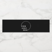 Gepersonaliseerd cadeau idee Creëer uw eigen ontwe Waterfles Etiket (Enkel label)