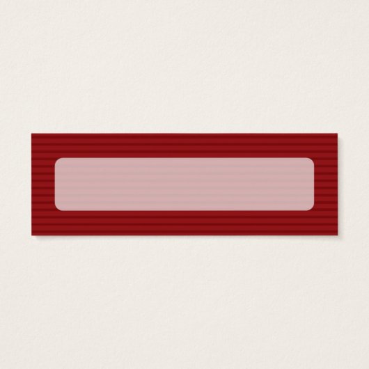 GEPERSONALISEERD CADEAU LABEL :: modern spotty tre Mini Visitekaartjes (Achterkant)