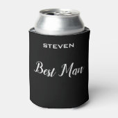 Gepersonaliseerd cadeau voor beste man Wedding par Blikjeskoeler (Blikje Voorkant)