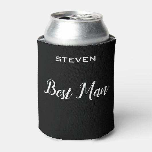 Gepersonaliseerd cadeau voor beste man Wedding par Blikjeskoeler (Blikje Voorkant)