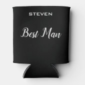 Gepersonaliseerd cadeau voor beste man Wedding par Blikjeskoeler (Voorkant)
