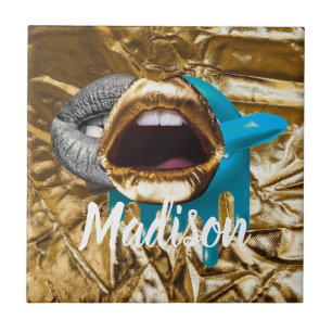 Gepersonaliseerd cadeau voor bruidsmeisje, bruilof tegeltje