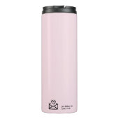 Gepersonaliseerd cadeau voor de Kaart Maker Paper  Thermosbeker (Achterkant)