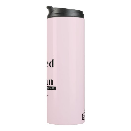 Gepersonaliseerd cadeau voor de Kaart Maker Paper Thermosbeker (Geroteerd rechts)