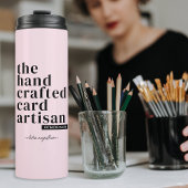 Gepersonaliseerd cadeau voor de Kaart Maker Paper Thermosbeker