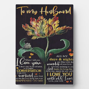 Gepersonaliseerd cadeau voor echtgenoot   Beste ca Fotoplaat